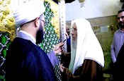 تشرف آیت الله محمدی ری شهری به عتبات عالیات و دیدار با تولیت آستان های مقدس عراق